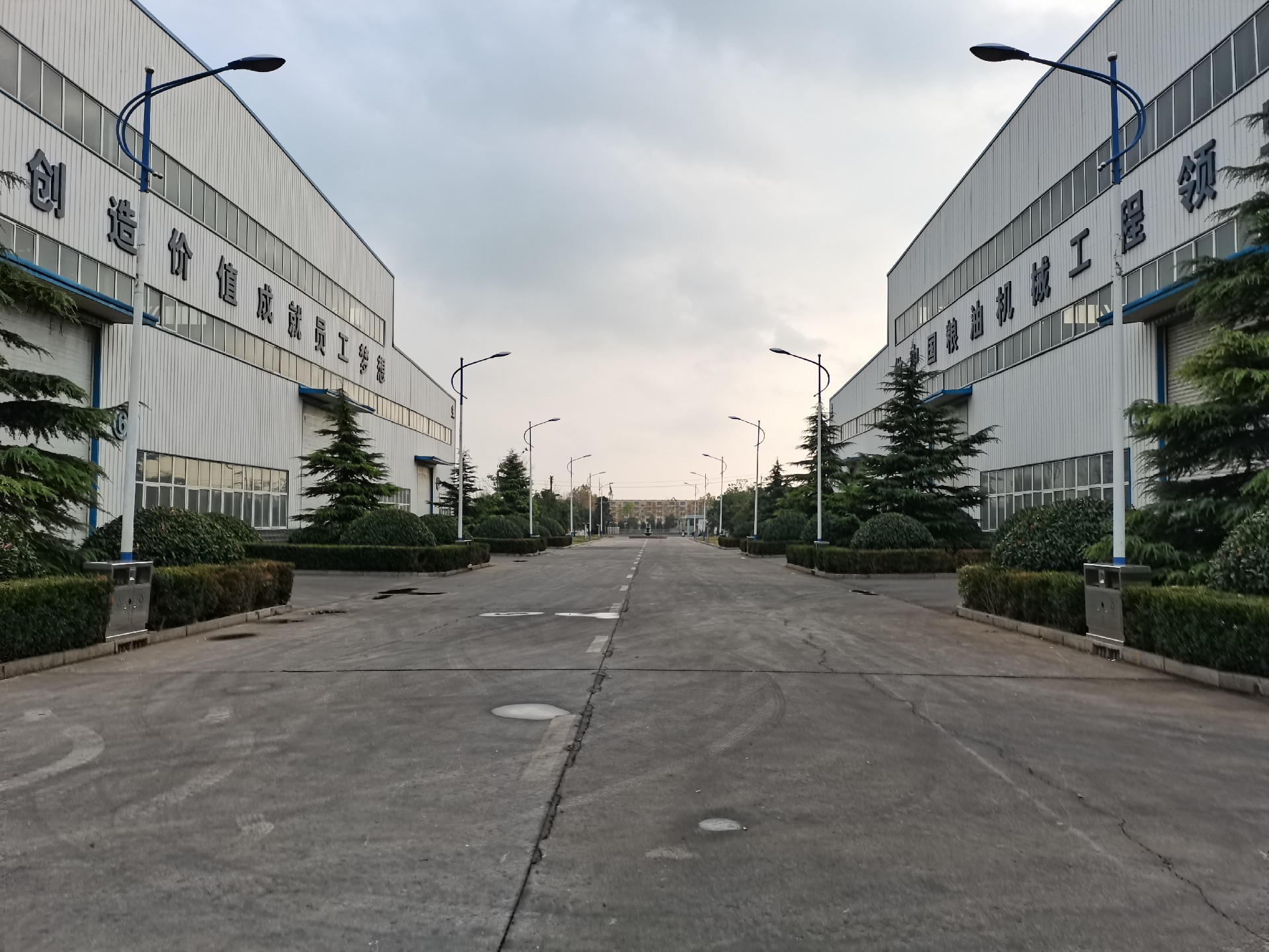 厂区户外一角